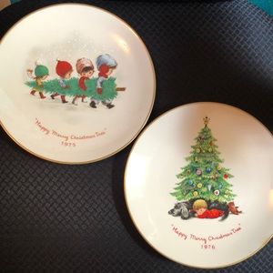 Vintage Gorham Christmas Plates